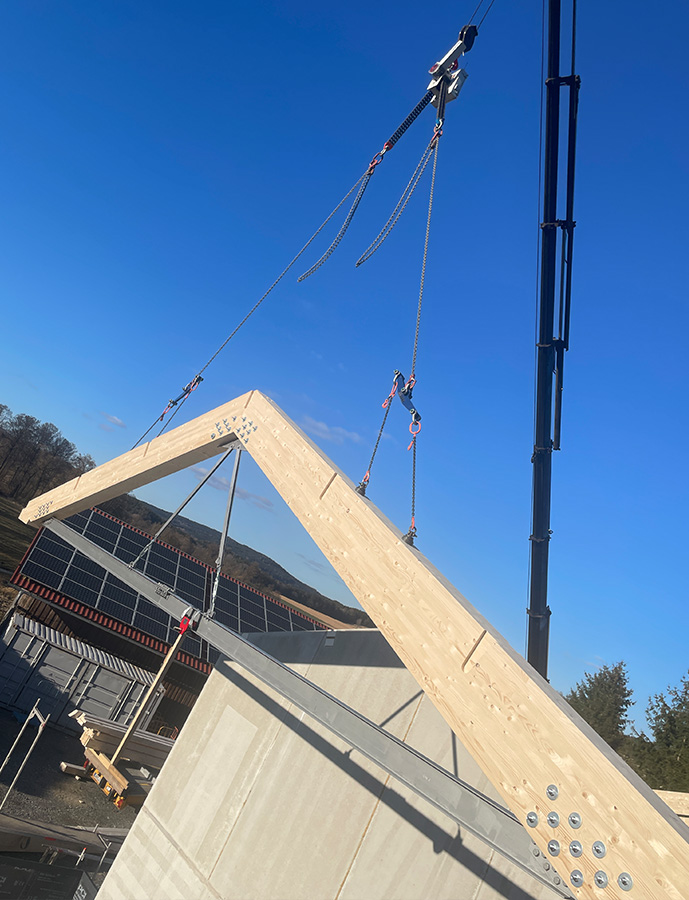 Holzbau der Zimmerei Ring