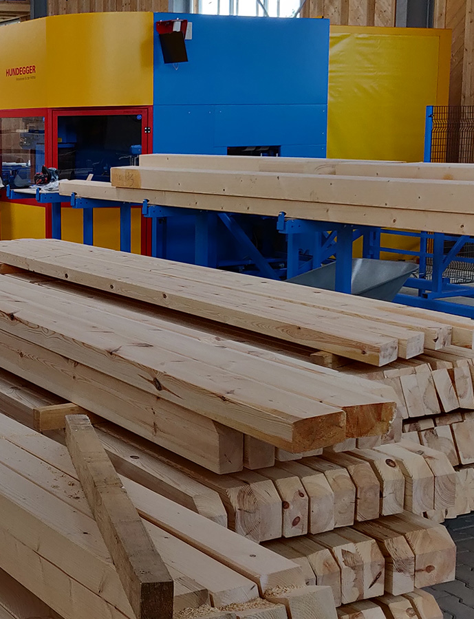 Holzbau der Zimmerei Ring