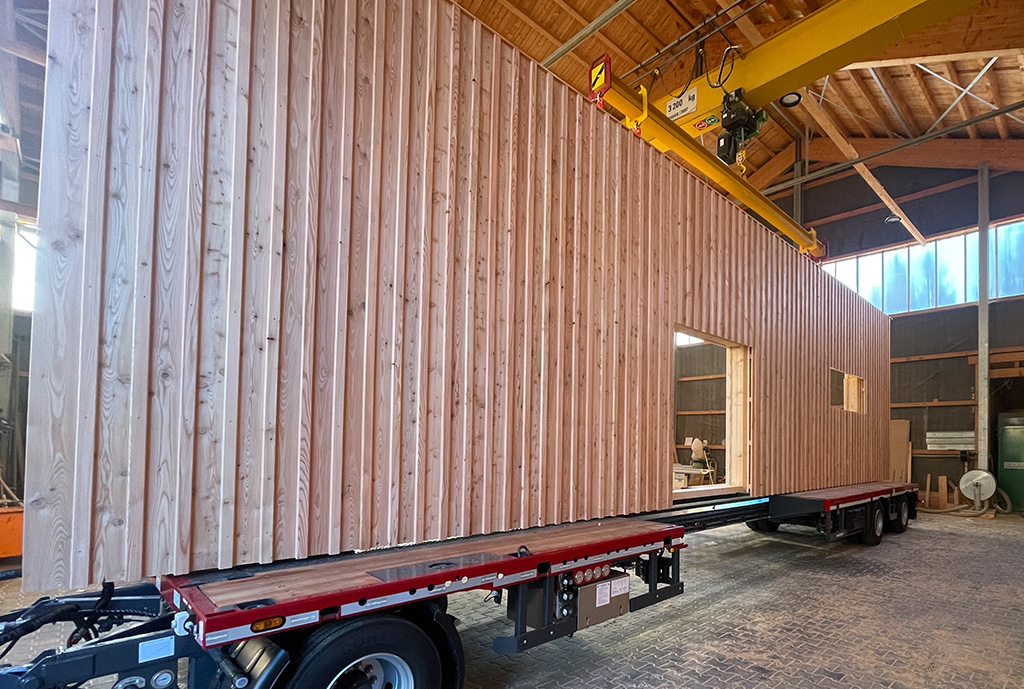 Holzhäuser der Zimmerei Ring